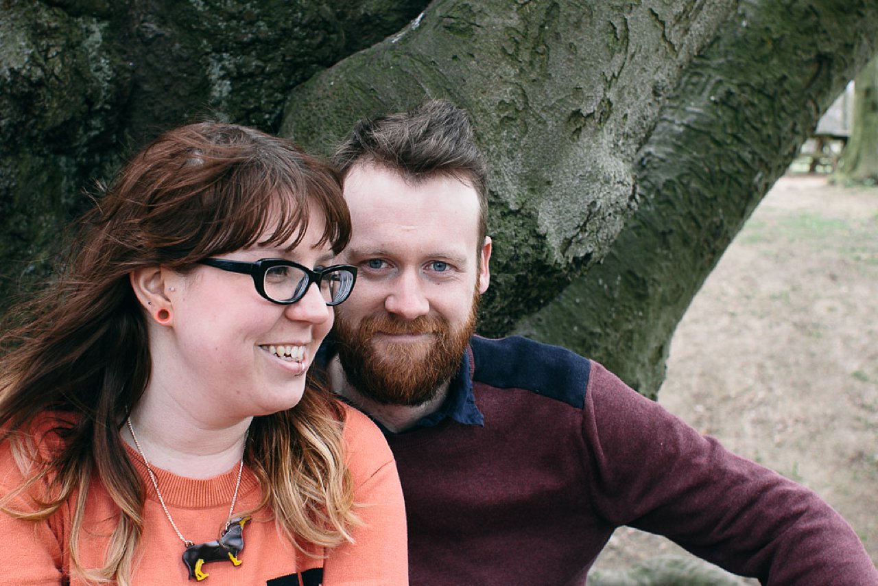 couple at Yorkshire Sculpture Park